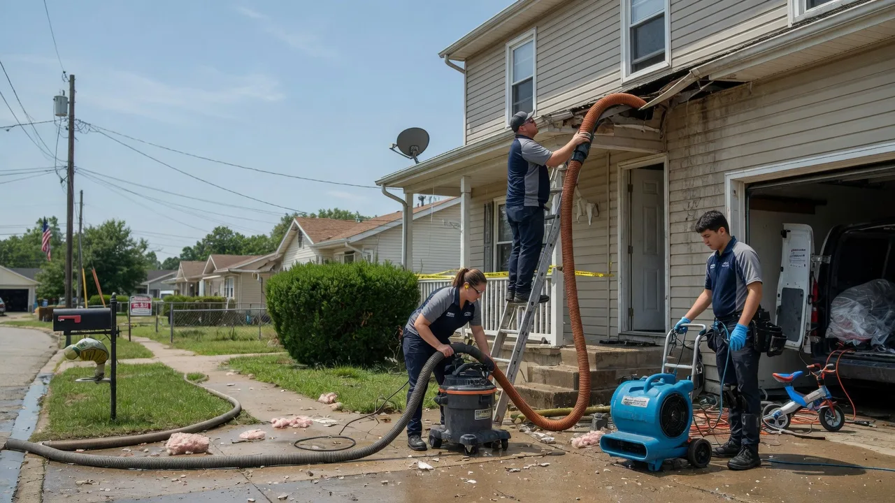 Water Damage Restoration in Roanoke, VA near me